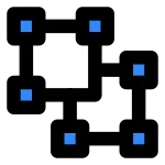 Ungroup SVG Icon